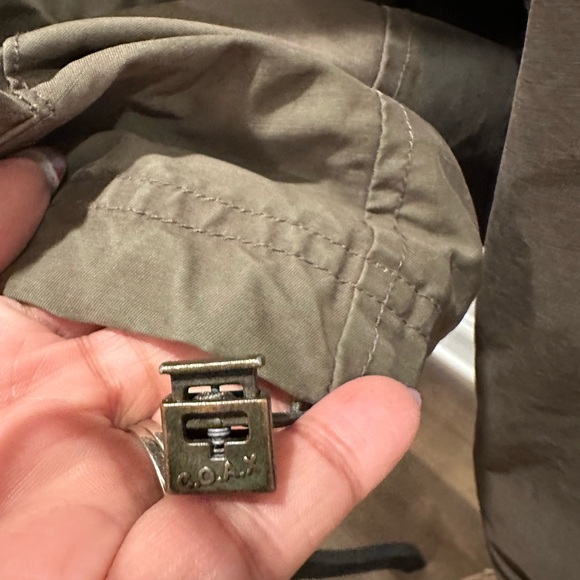 Rare C.O.A.X. Military Style Coat Size L - From Korea Fits Medium - Picture 10 of 14